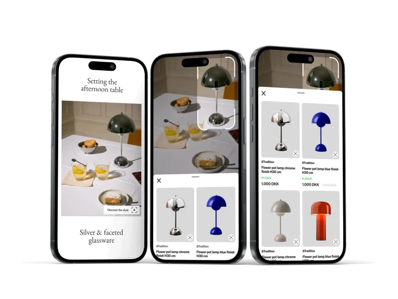 Visual representation of exploring product styles interactively with Koral